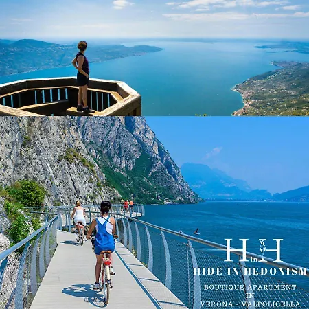 Boutique In Verona - Valpolicella - Big Terrace And Garden, Balcony And Garage - Hide In Hedonism San Pietro in Cariano